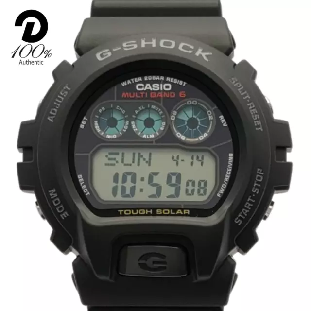 [Casio] G-Shock Watch  Radio Solar GW-6900-1JF Men's Black