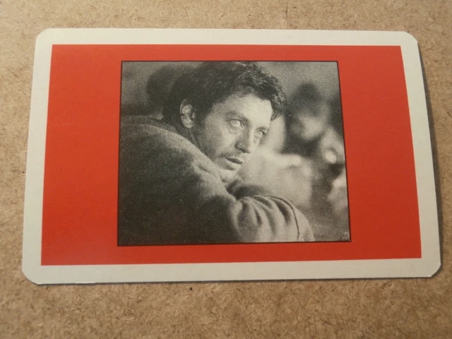 Eddy Mitchell - Rare Jeu De Cartes Quizz Cinéma - Vintage 80s - Collector