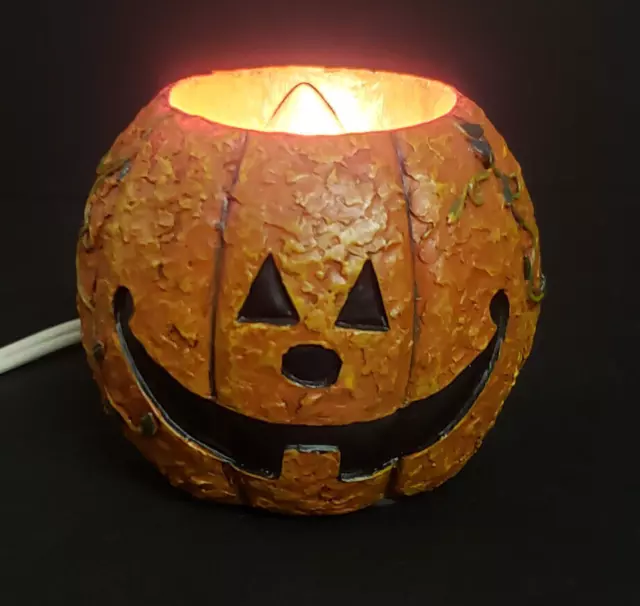Halloween Decoration Cute Corded Lighted Pumpkin Jack O lantern