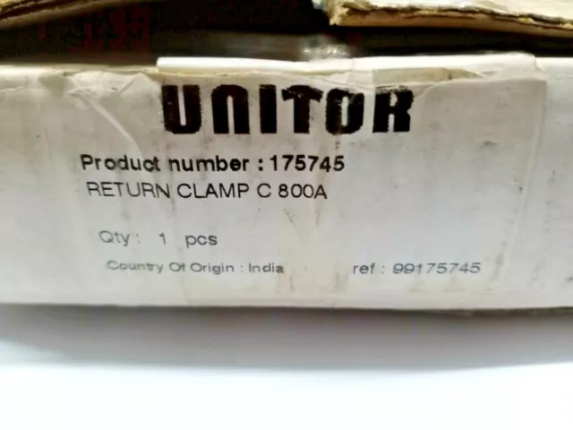 Unitor Return Clamp C800A Product No.175745 Bronze New Made In India C 800 A