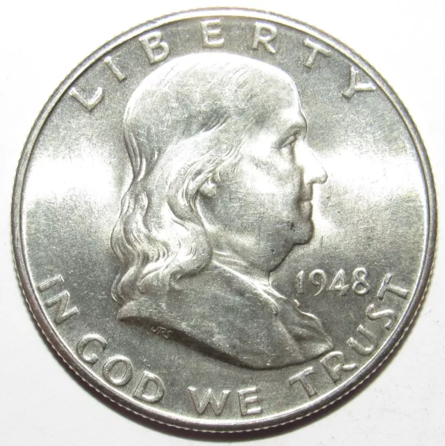 1948 D Franklin Half Dollar CHOICE BU (G131)