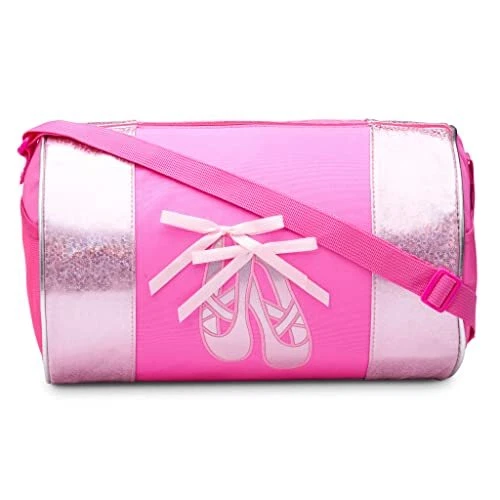 Dance Ballet Slippers Duffel Bag Pink