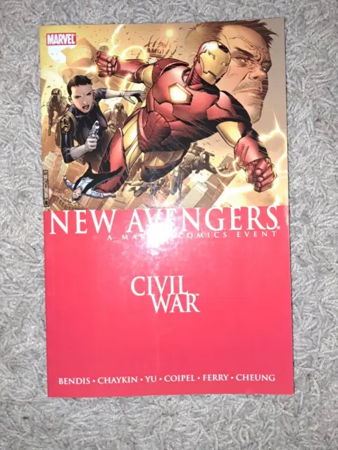 The New Avengers vol 5: Civil War by Bendis (Marvel, 2007 Trade Paperback TPB)