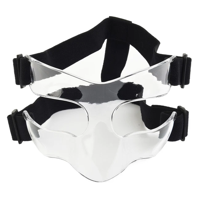 Schutz Gesicht Nase Schutz Transparent 14 9cm Antikollision Basketball Clear