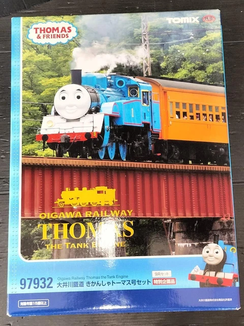 Tomix 97932 Oigawa Railway Thomas The Tank Engine Car Set Gauge