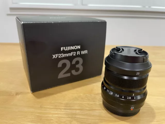 Fujifilm Fujinon XF23mm 23mm XF F2 R WR Fuji Lens