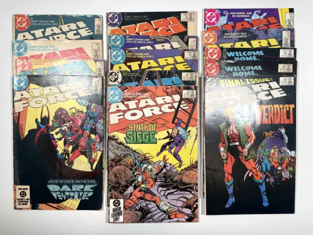 DC Comics - Atari Force Lot (14) - #2-7, 11-12, 15-16, 18-20 1982 FREE SHIPPING