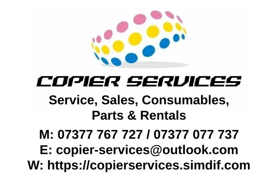 Ricoh & Canon Photocopier service, repair & Parts m25 area Call O7377767727