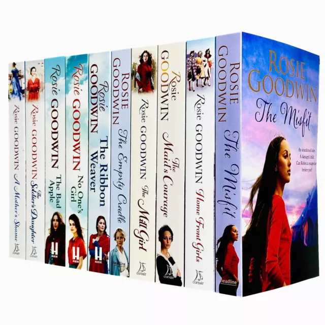 Rosie Goodwin Collection 10 Books Set Time to Say Goodbye,A Precious Gift