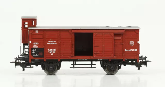 H0 Märklin 4605 gedeckter Güterwagen mit Bh DRG Ep.2