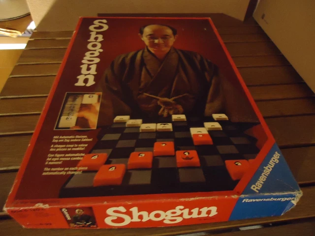 Ravensburger Vintage Spiel von 1979: SHOGUN - grosse Ausgabe - Automatik Steine