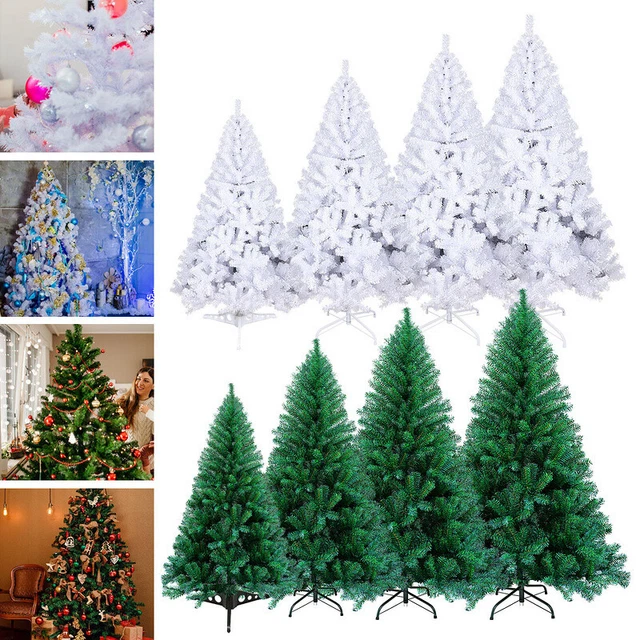 WEIHNACHTSBAUM KÜNSTLICHER CHRISTBAUM Xmas Tannenbaum PVC mit Ständer