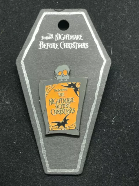 Disney Pin - DLR - Nightmare Before Christmas Frame Collection Logo 33156