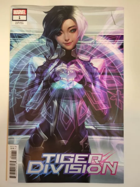 Tiger Division #1 Marvel 2022 Series Artgerm Variant 9.4 Near Mint