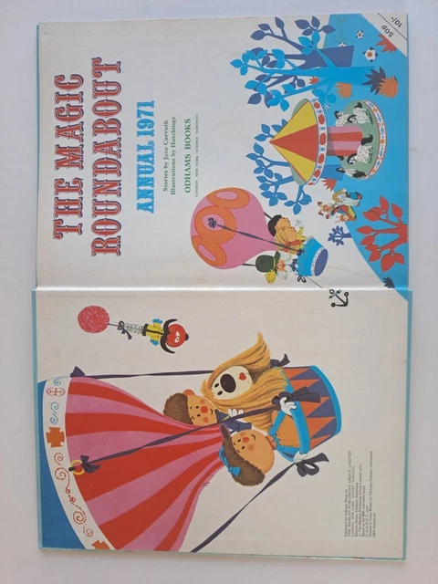 THE MAGIC ROUNDABOUT Annual 1971 Unclipped VGC £8.00 - PicClick UK