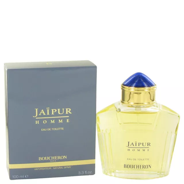 Boucheron Jaïpur pour Homme 100ml Eau de Parfum Vaporisateur NEUF SOUS BLISTER