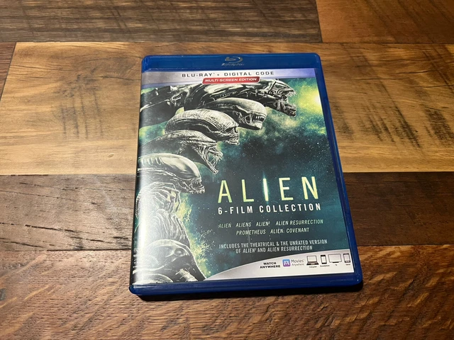 ALIEN 6 FILM Collection Blu ray*20th Century Fox*Widescreen*No Digital ...