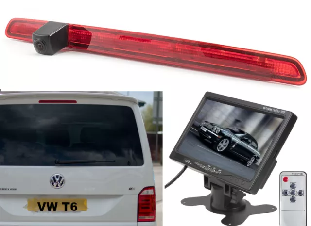 Reversing Camera For VW Transporter T6 Tail Lift With Dash Monitor  2015 Onwards
