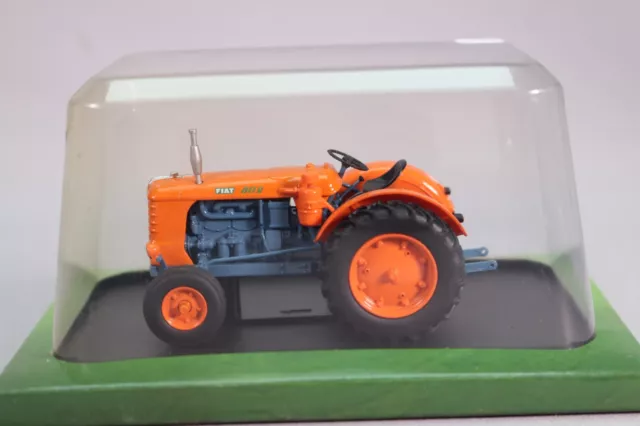 LK533 UH HACHETTE Tracteur Monde Agricole 74 1/43 1:43 Fiat 80R Italie 1961