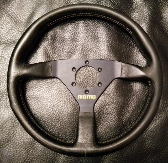 MOMO 350MM LEATHER Steering Wheel TYP V35 KBA 70068 £54.00