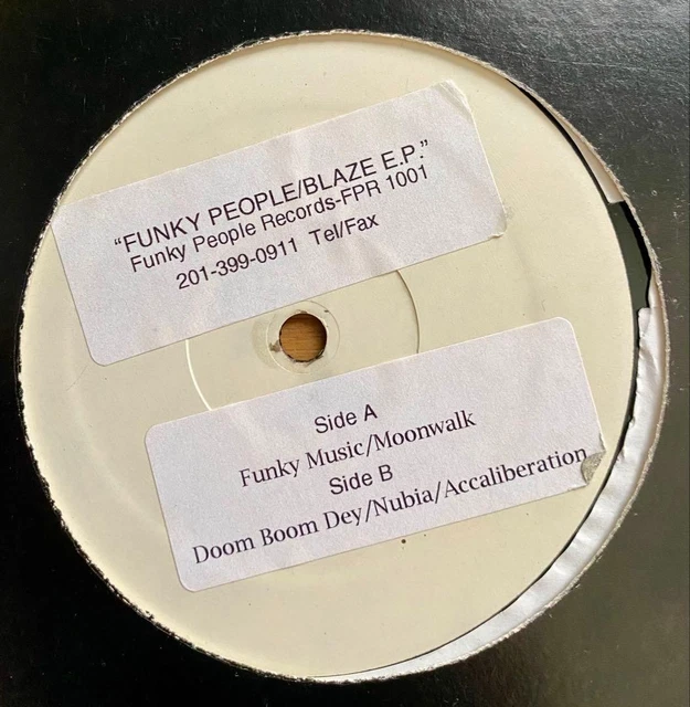 BLAZE THE BLAZE Tracks EP Funky People Records 12