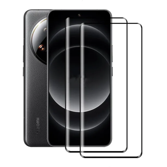 Für Xiaomi 14 Ultra 3D Gebogene Voll Coverage Hartglas Displayschutzfolie