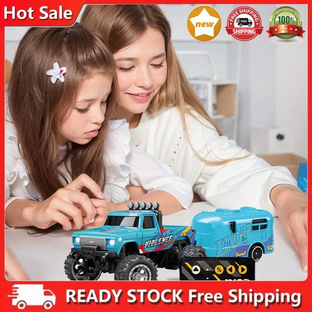 REMOTE CONTROL TRUCK 1:64 Scale All Terrain Off-Road Truck Toy Children