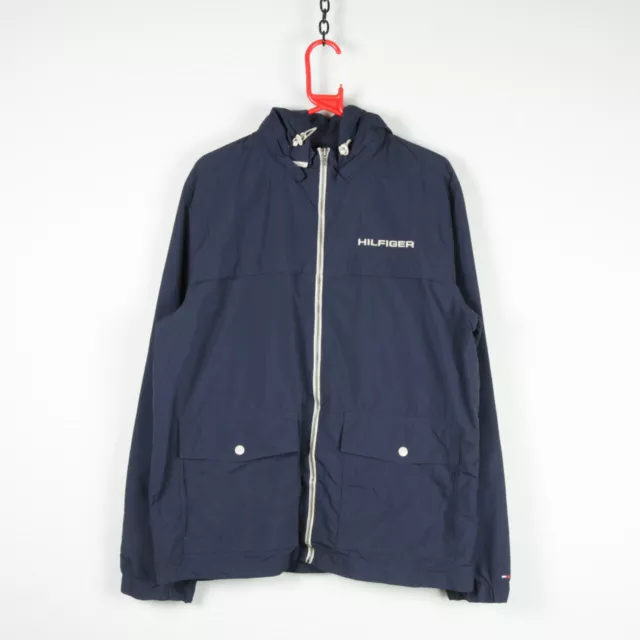 Tommy Hilfiger Chaqueta Impermeable Grande Lluvia Abrigo con Capucha Zip Cagoule