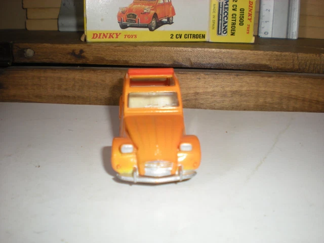French Dinky Toys 011500 Citroën 2CV Made In Spain Unboxed