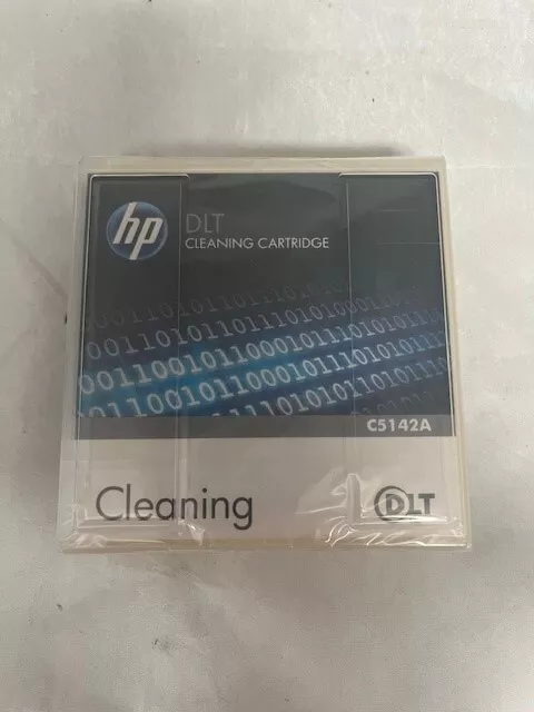 PACK OF 4 x HP DLT CLEANING TAPE CARTRIDGE - C5142A