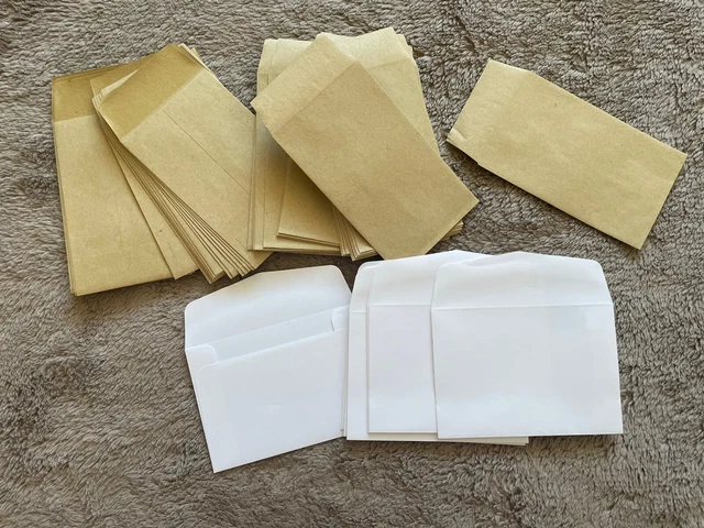 Mini Envelopes SuitableFor Card Making, Scrap Books, Crafts , Birthdays,Weddings