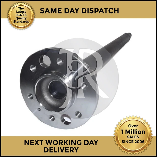 Rear Inner + Outer Axle Halfshaft Seal Set For Nissan Navara D40 2.5TD (05/2005+)