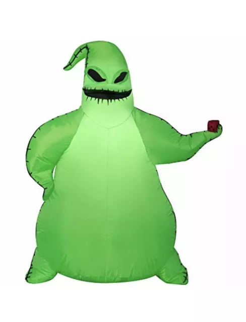 Gemmy 3.5ft Airblown Inflatable Green Oogie Boogie Disney New Local Pickup