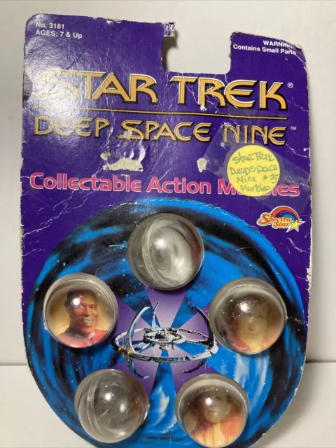 Star Trek Deep Space Nine Collectible Action Marbles Spectra Star 1993