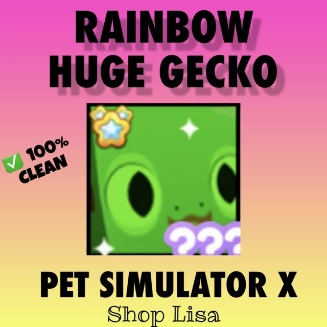 Shiny Huge Easter Dominus ▪️UNTRANSFERRED▪️ Roblox Pet Simulator X +5  BILL💎