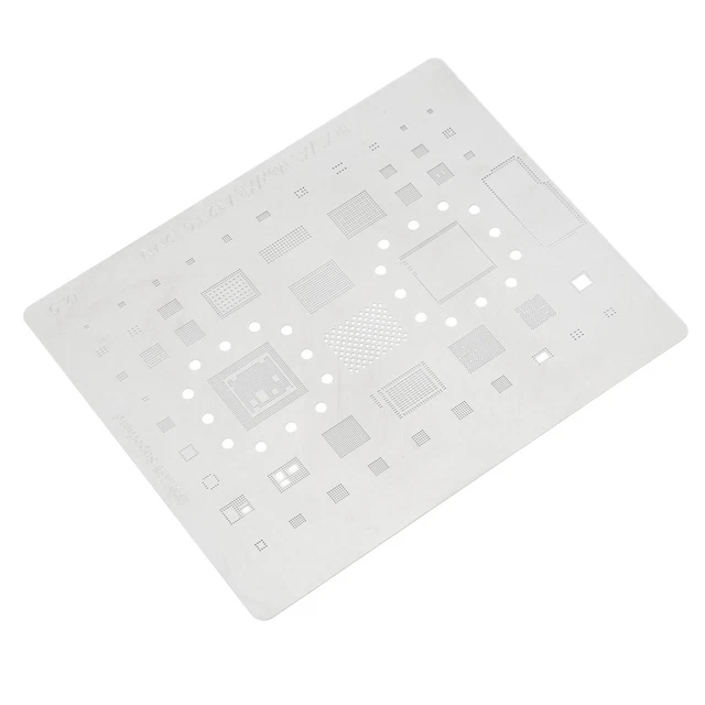 Acciaio Inossidabile BGA Reballing Net Stencil Tin Planting Template Strumenti