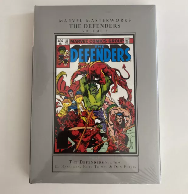 Marvel Masterworks The Defenders Volume 8 Hardcover NEW SEALED RARE Hulk Namor