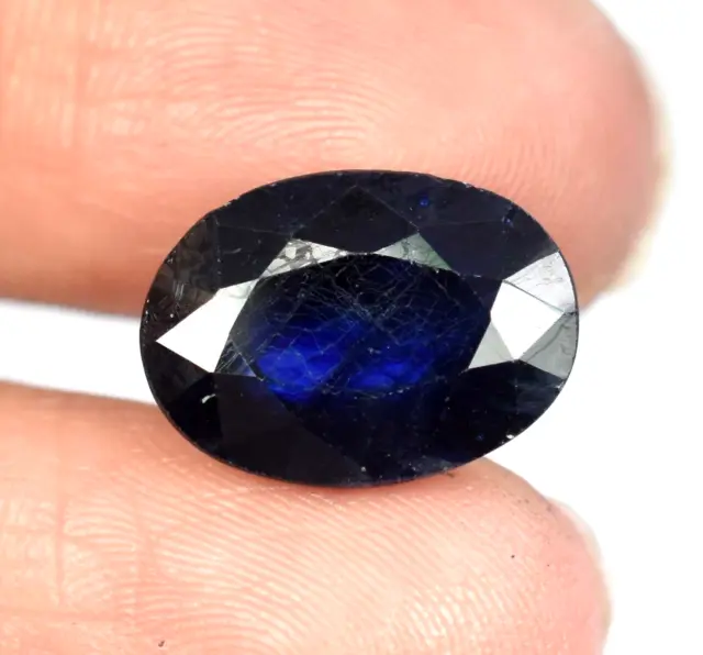 100% Natural Blue Beryl 10.00 Carat Oval Shape Transparent Loose Gemstone AAA+