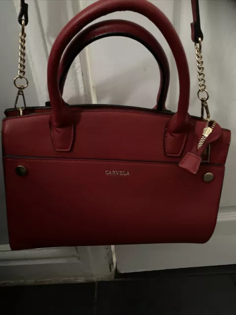 Carvela rhona chain outlet handle shoulder bag
