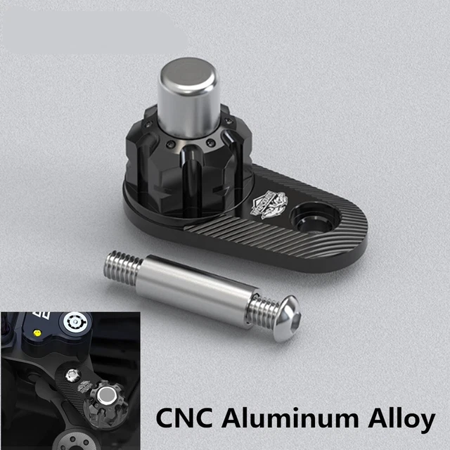 CNC MOTORCYCLE PARKING Brake Switch Ramp Slope Auxiliary Control Lock