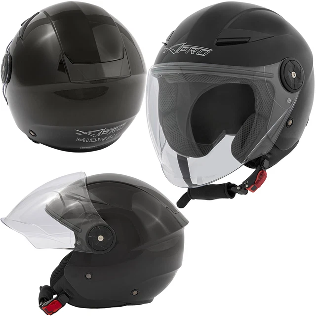 demi jet motorcycle helmet Vespa Demi-Jethelm Visor "Vespa 946 Horse" The Blauer Demi Jet DJ Royal Enfield DownTown Demi-Jet Motorcycle