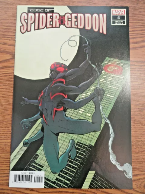 Edge of Spider-Geddon #4 Cully Hamner Variant Cover VF+ 1st Pr Verse Man Marvel