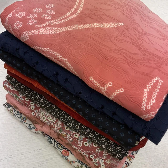 Japanese Kimono Antique Haori Kimono Jacket Coat Silk Wholesale Bulk Set of 9