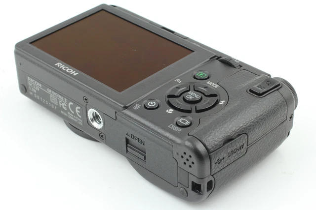 [Near MINT] RICOH GR DIGITAL II 10.1MP Digital Camera Black From JAPAN 9