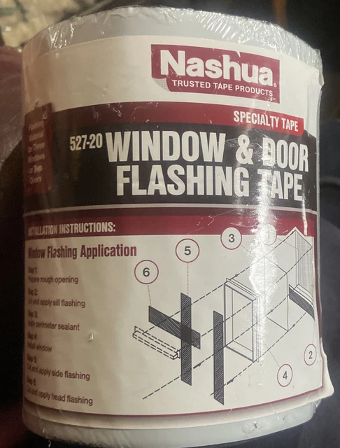 NASHUA TAPE 6 in. x 50 ft. Select Window and Door Flashing Tape