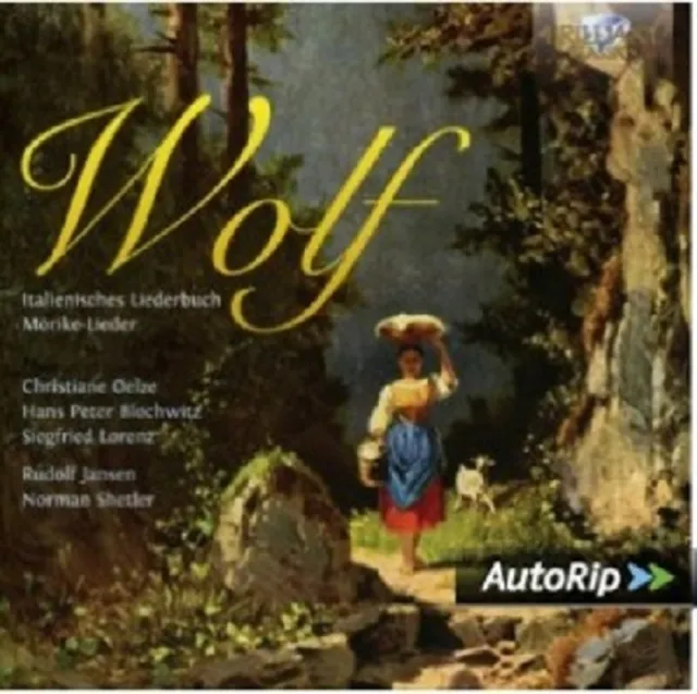 Italienisches Liederbuch 2 Cd New! Wolf,Hugo