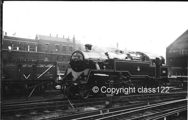 PHOTO - BR Std 4MT 2-6-4T No.80011 at Brighton £1.99 - PicClick UK