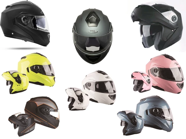 VITO LAVORI Jethelm Mit Sonnenblende - Leichter Motorradhelm ECE 22.06