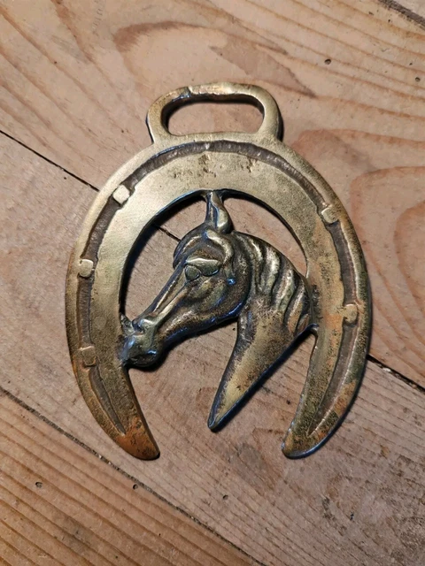 LOT De 4 Décorations De Harnais Pour Cheval – Laiton – Signes Du Zodiaque