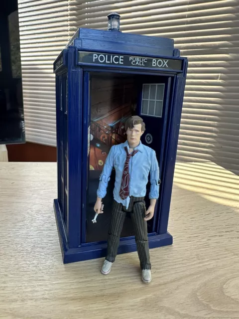 Doctor Who Action Figure- The Eleventh Doctor’s TARDIS ( Non Electric ) & The Dr